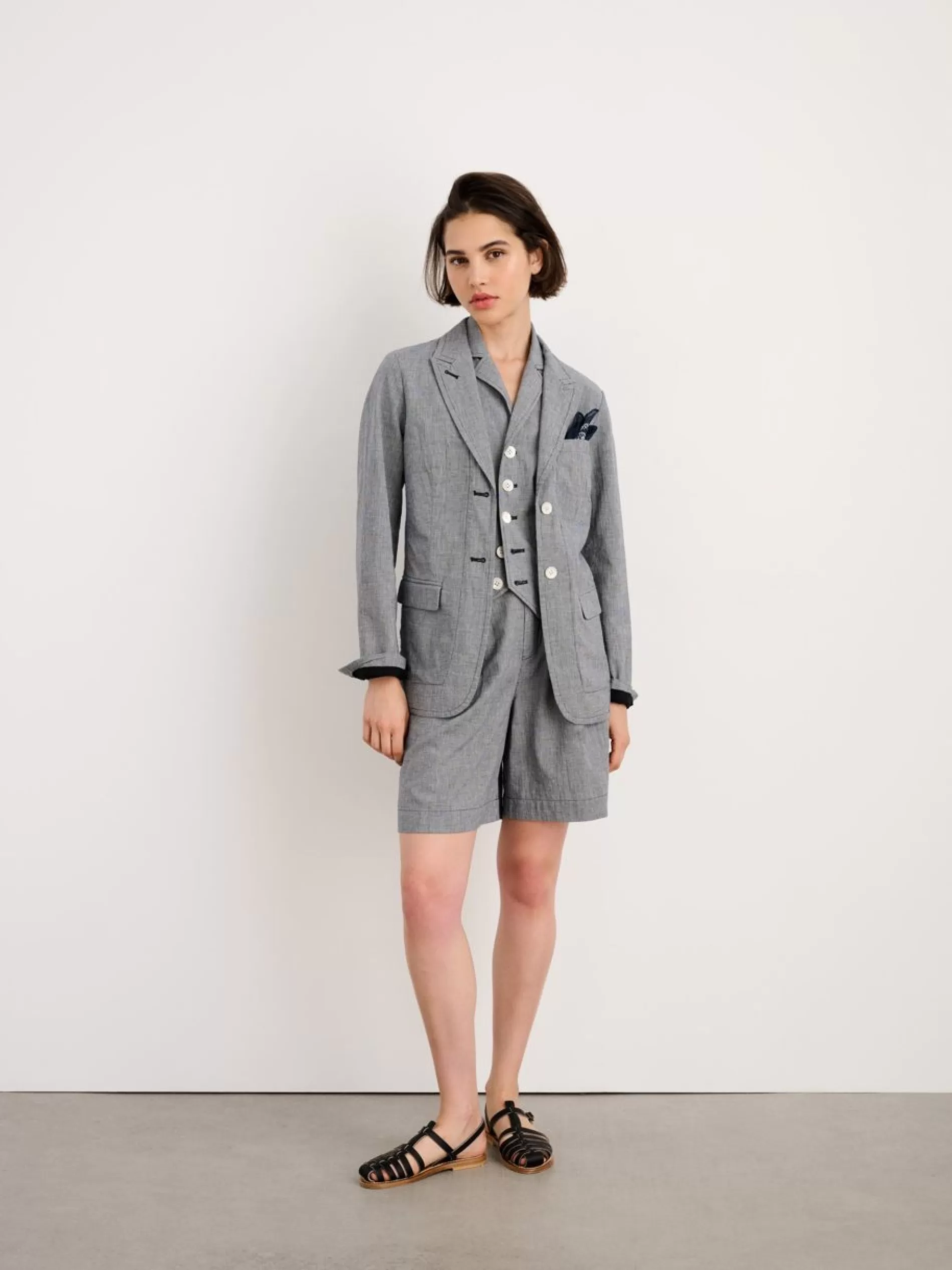 Alex Mill Drill Shorts In Houndstooth Sale
