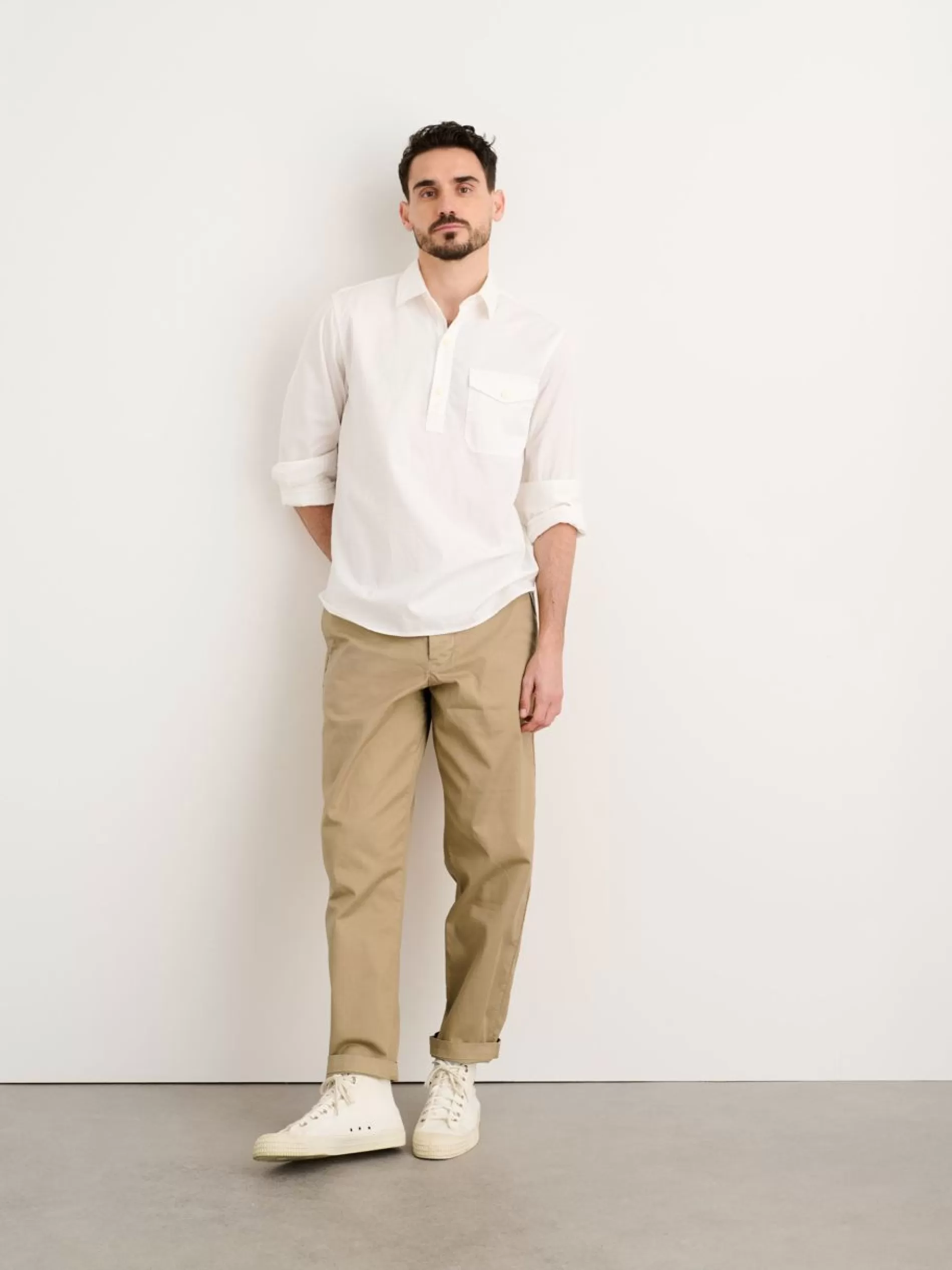 Alex Mill Flat Front Pant In Vintage Twill Vintage Khaki Online