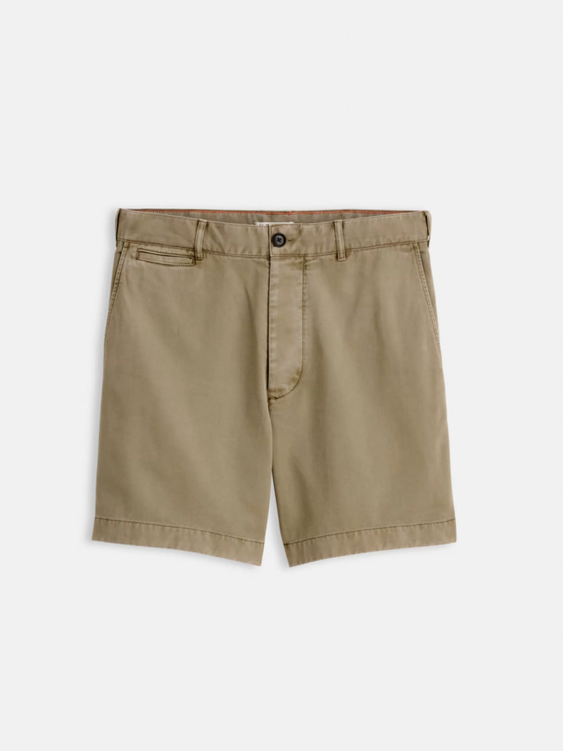 Alex Mill Flat Front Short In Vintage Washed Chino Vintage Olive Outlet