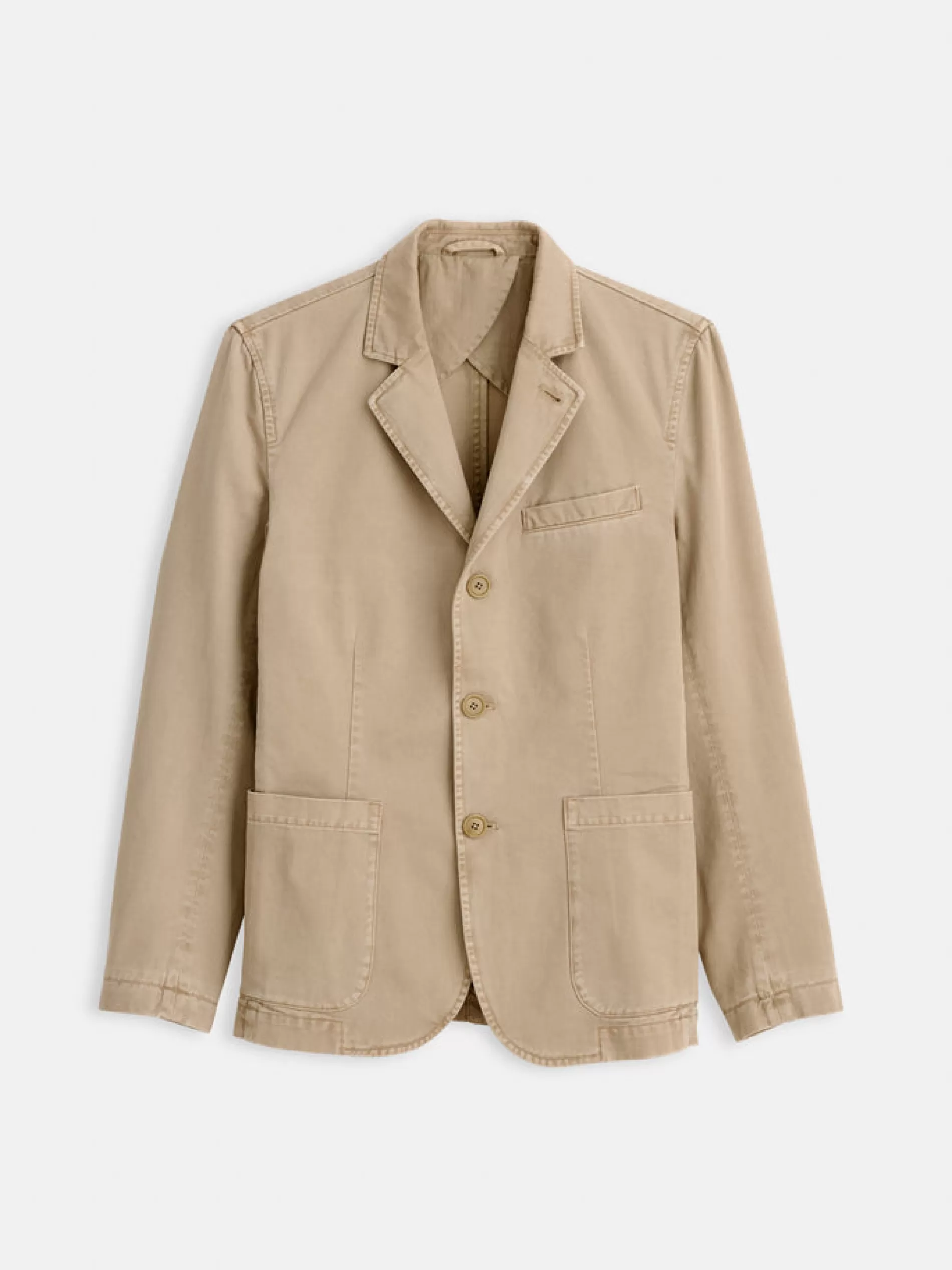 Alex Mill Mill Blazer In Vintage Wash Chino Faded Khaki Fashion