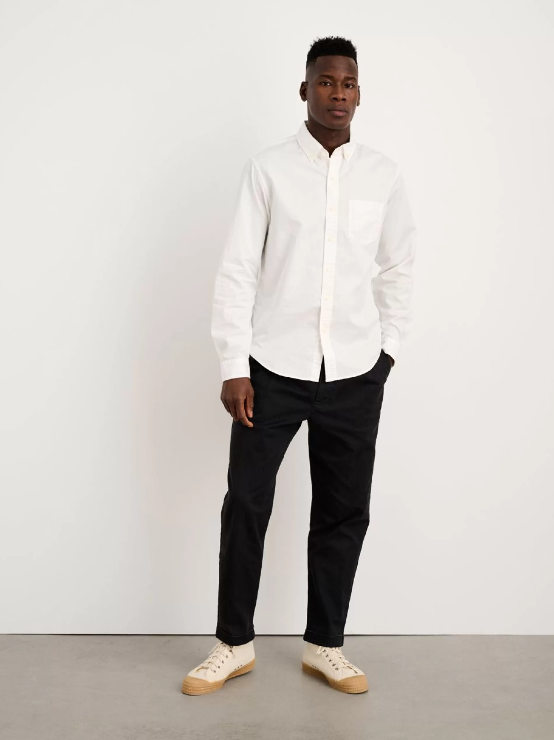 Alex Mill Mill Shirt In Paper Poplin Dark Navy Outlet