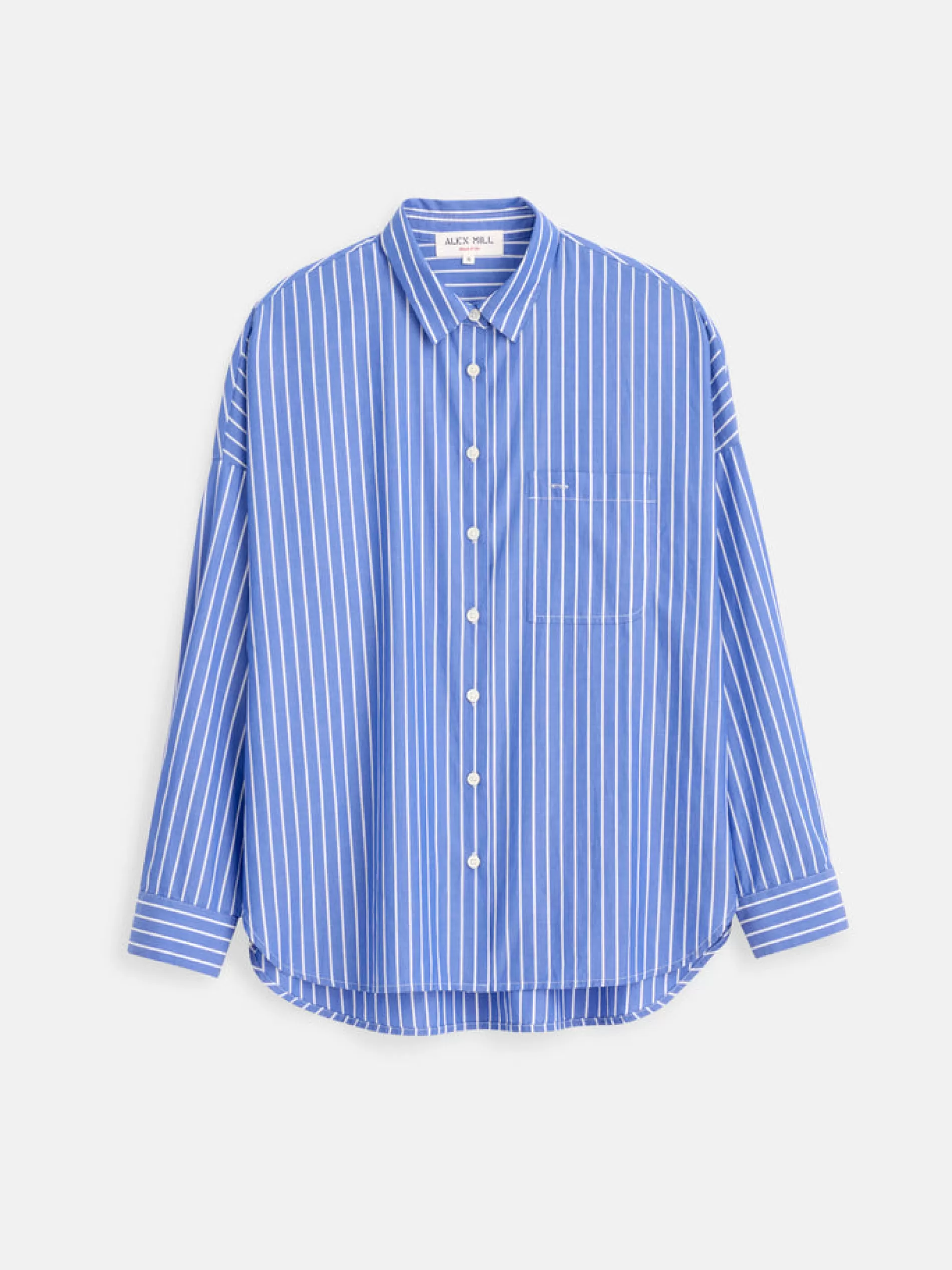 Alex Mill Standard Shirt In Wide Stripe Flash Sale