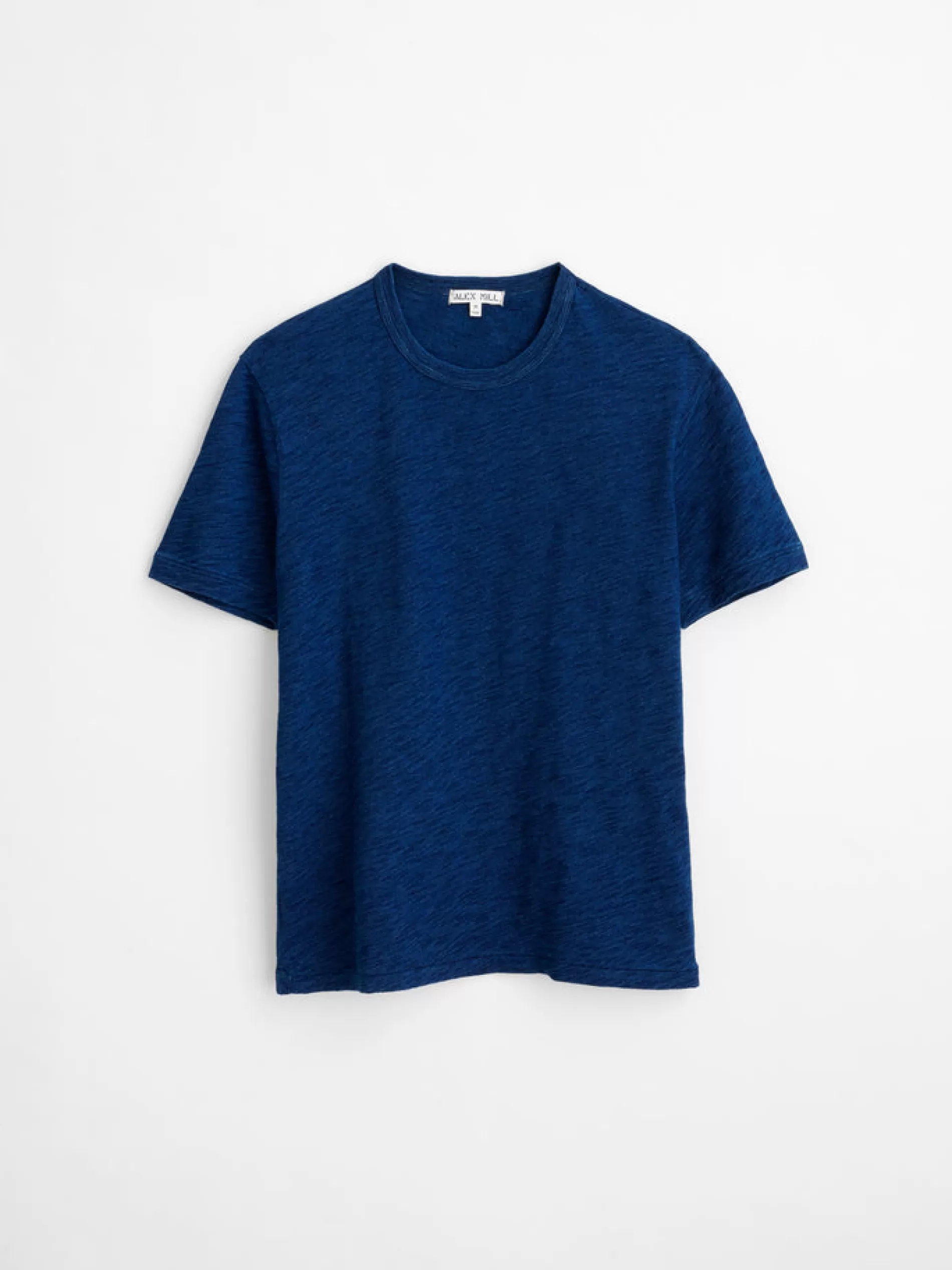 Alex Mill Standard Tee In Indigo Slub Cotton Shop