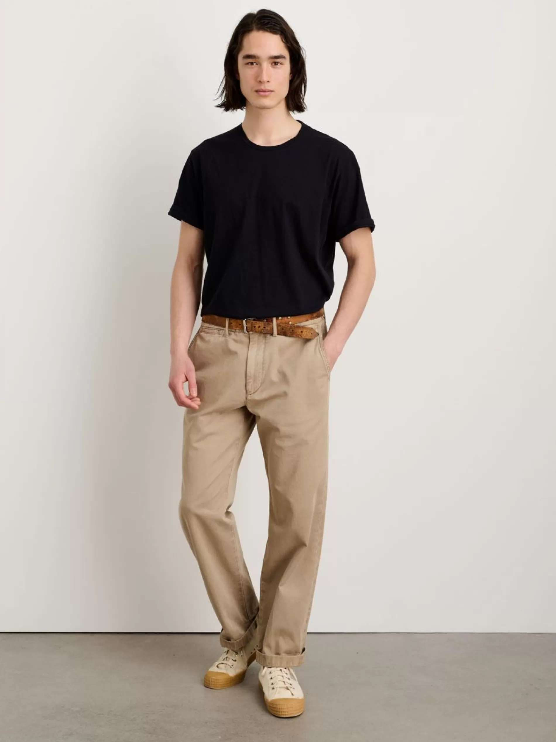 Alex Mill Straight Leg Pant In Vintage Washed Chino (Long Inseam) Vintage Olive Online