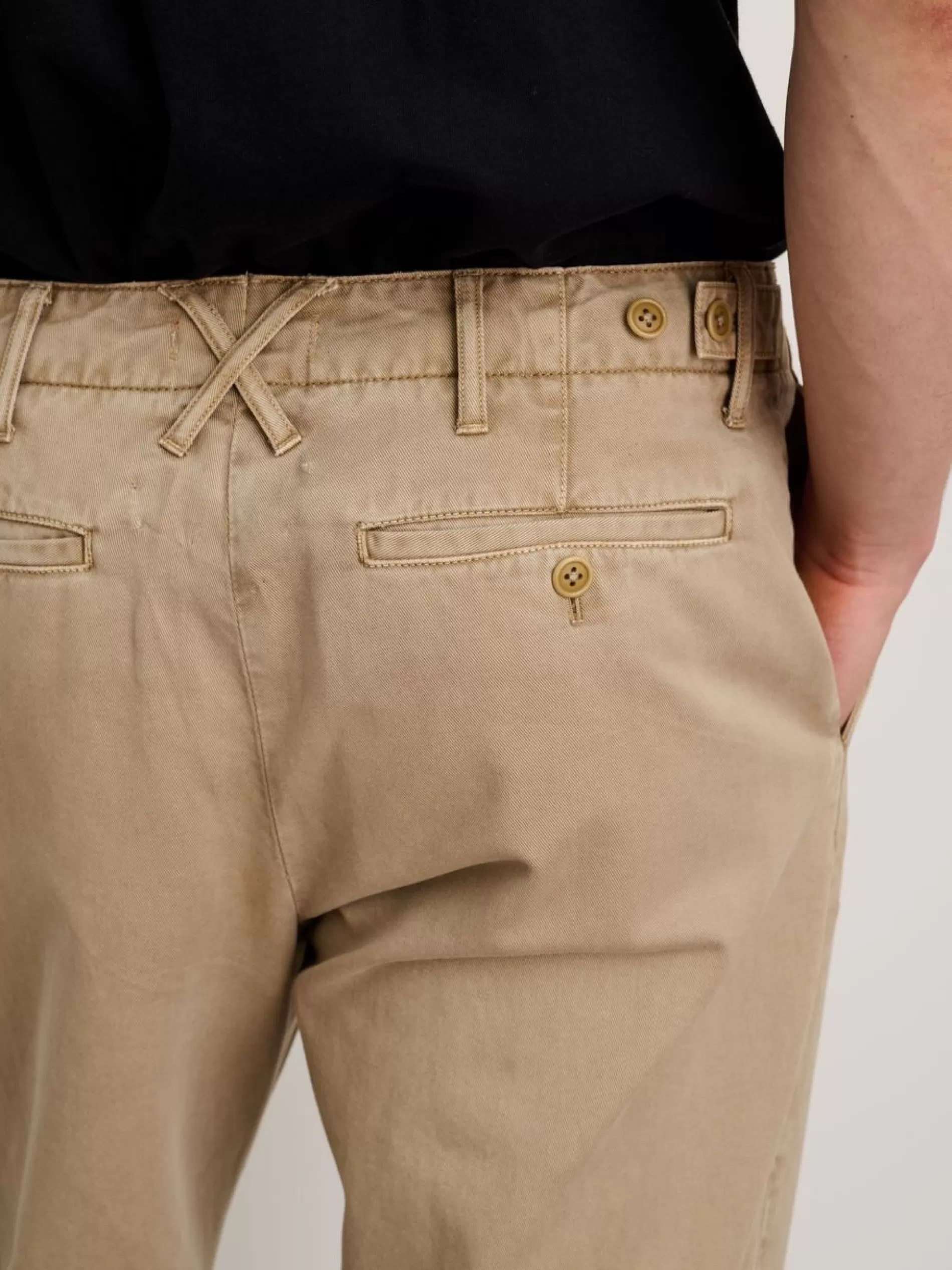 Alex Mill Straight Leg Pant In Vintage Washed Chino (Long Inseam) Vintage Olive Clearance